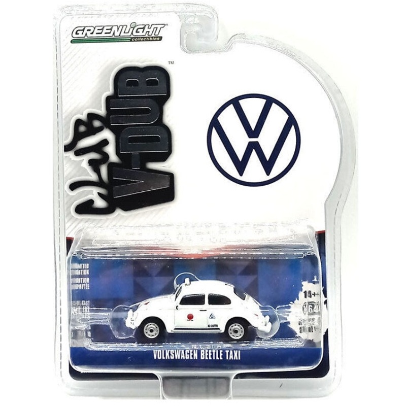 GL 1:64 VW Beetle Taxi White