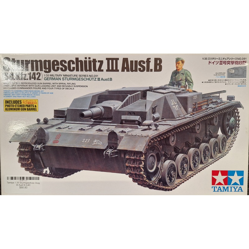 Tamiya 1:35 Sturmgeschutz Stug III Ausf.B (LW)