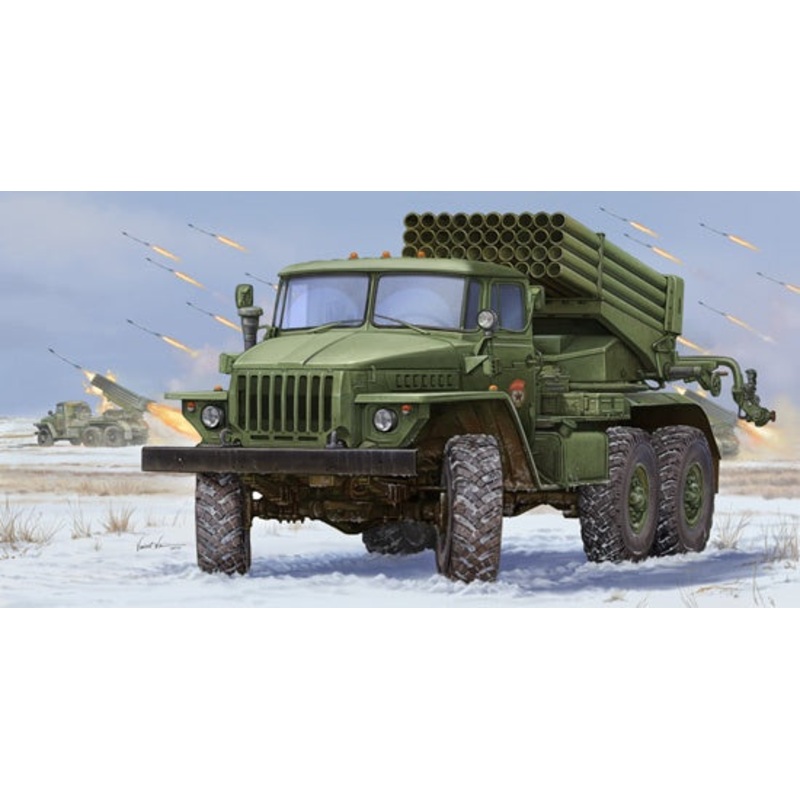 Trumpeter 1:35 Russian BM-21 Grad Multiple Rocket Launcher (LW)
