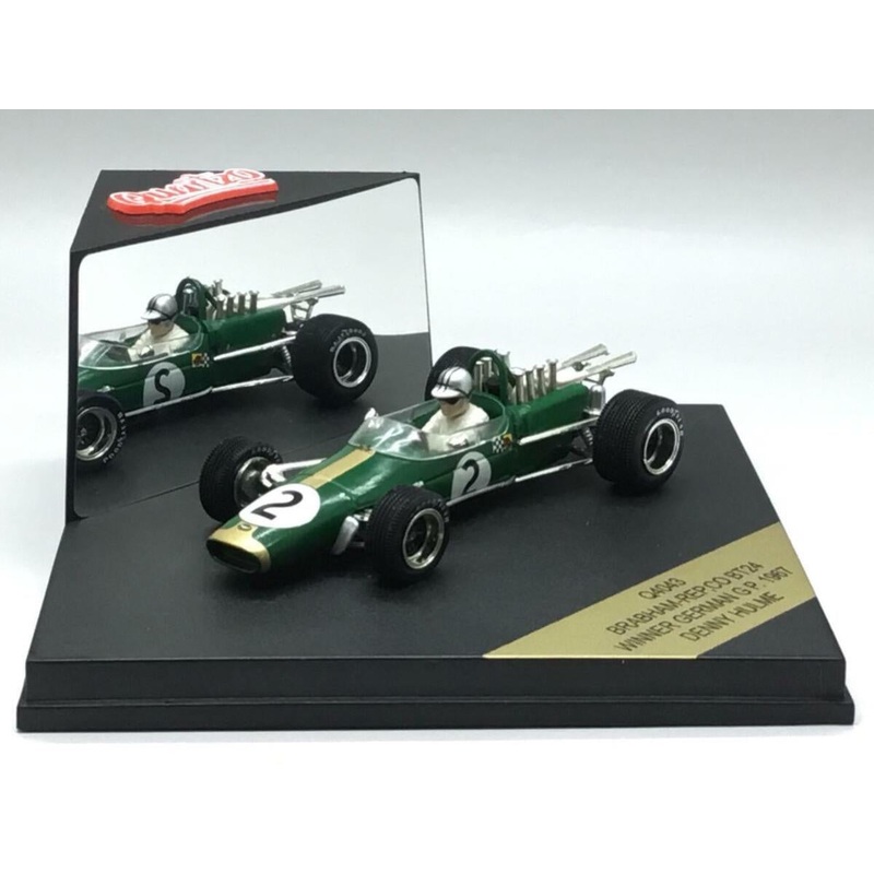 Quartzo 1:43 Brabham Repcio BT24 1st German GP 1967