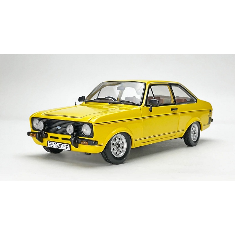 SS 1:18 1975 Ford Escort Sport Mk.2 Yellow