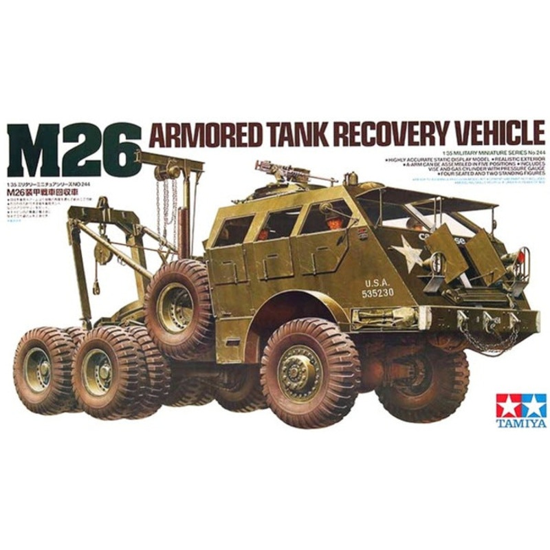 Tamiya 1:35 Tank Recovery M26