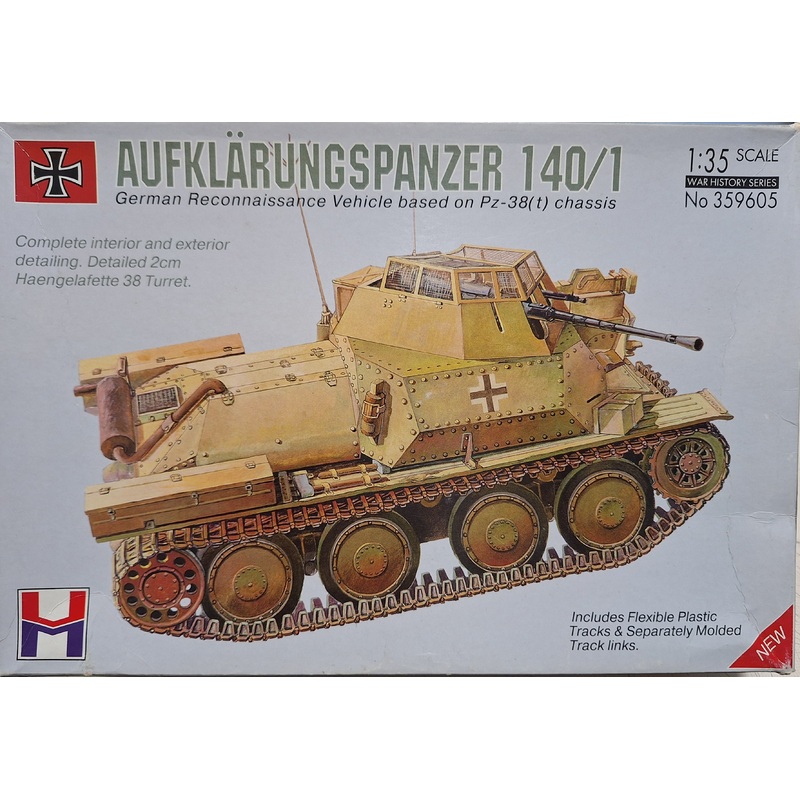 *Vintage, Unsealed* VM 1:35 Sd.Kfz. 140/1 German Recon. Vehicle (LW)