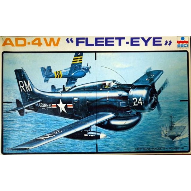*Vintage* Esci 1:48 AD-4W ‘Fleet-Eye’