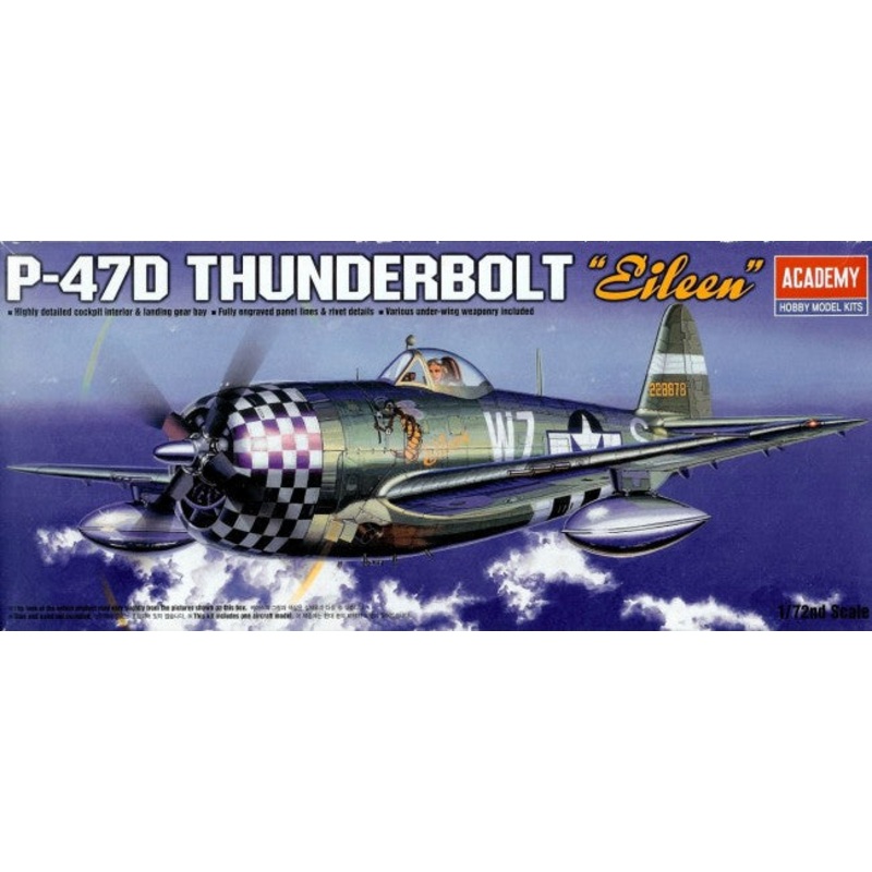 Academy 1:72 P-47D Thunderbolt ‘Eileen’