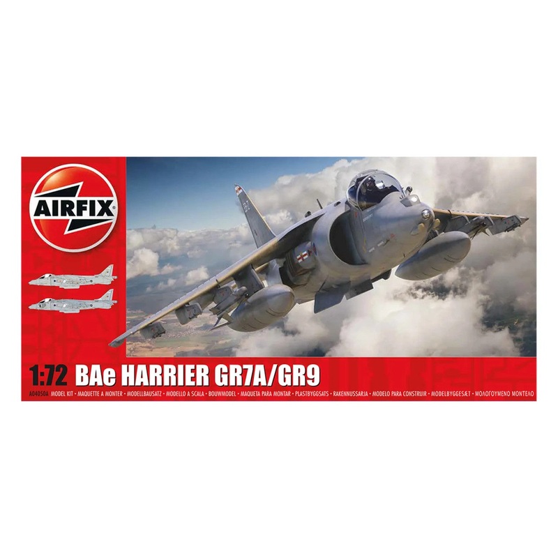 Airfix 1:72 BAe Harrier GR7A/GR9 Kitset