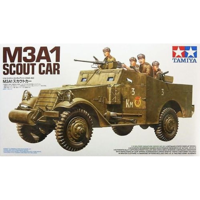 Tamiya 1:35 Russian M3A1 Scout Car (LW)