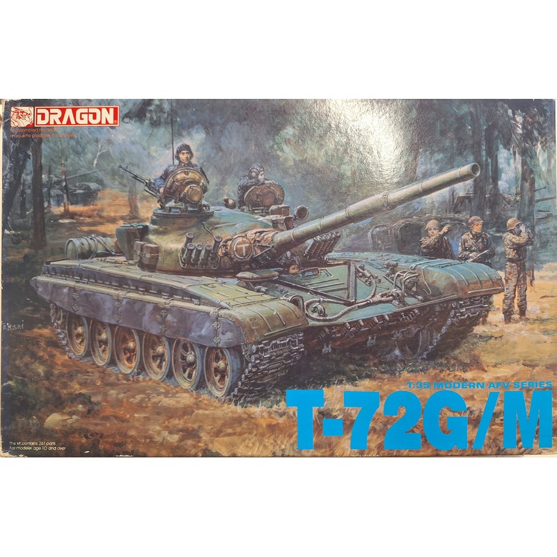 *Vintage, Aged Decals* Dragon 1:35 T-72G/M