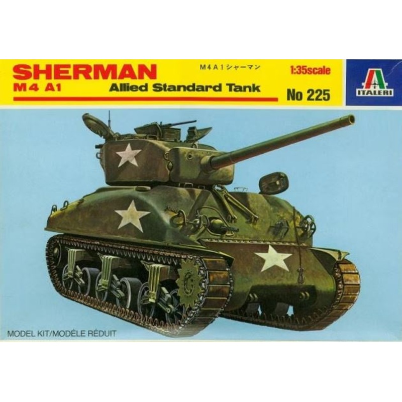 *Vintage, Sealed* Italeri 1:35 M4A1 Sherman (LW)