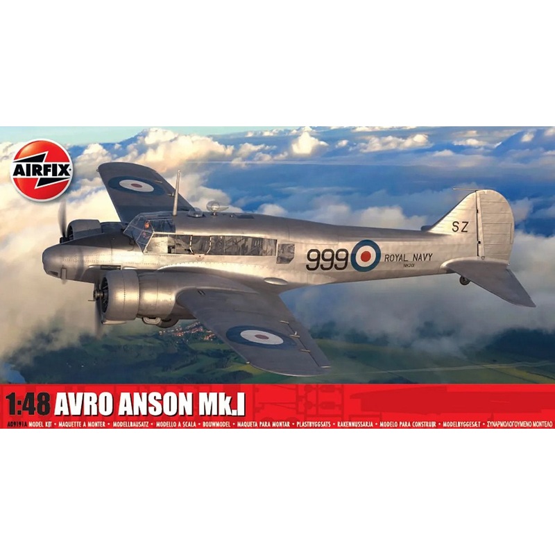 Airfix 1:48 Avro Anson Mk.1 Royal Navy