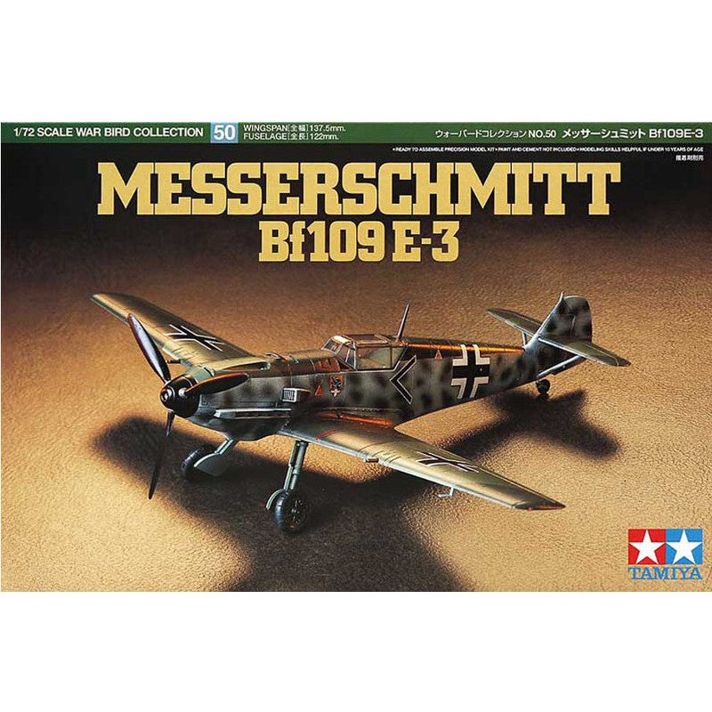 Tamiya 1:72 Messerschmitt Bf109 E-3