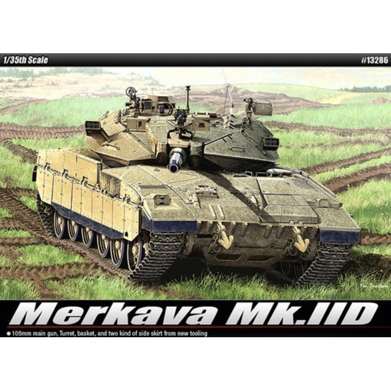 Academy 1:35 Merkava Mk IID w/Resin Extras (LW)