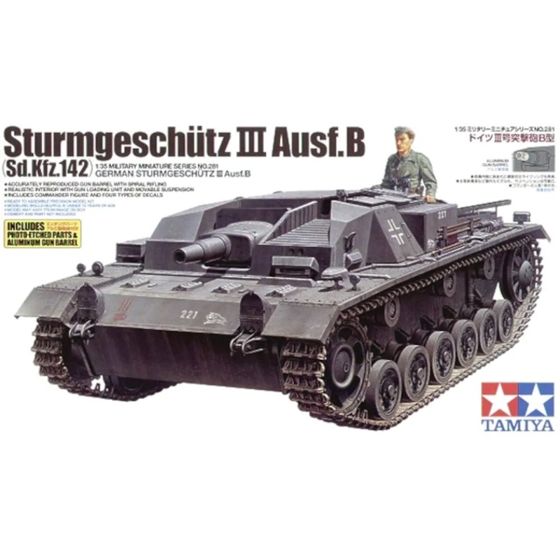 Tamiya 1:35 Sturmgeshutz III B