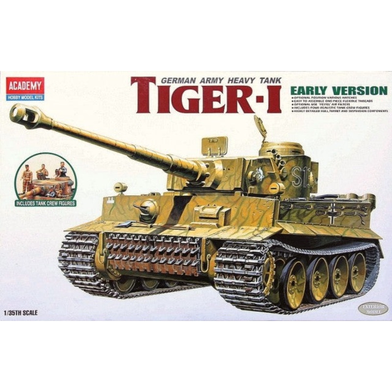 Academy 1:35 German Heavy Tank Tiger 1