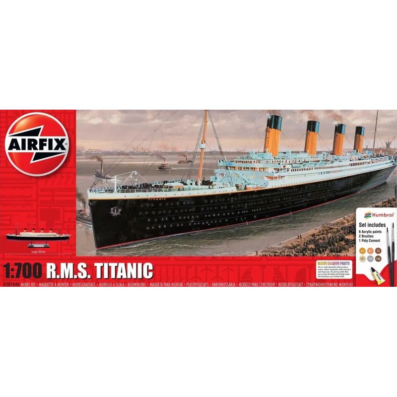 Airfix 1:700 RMS Titanic Medium Gift Set