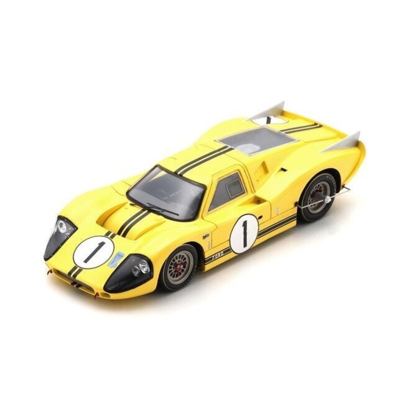 Spark 1:43 Ford GT40 Mk.IV 1967 Le Mans Test Day B. McLaren