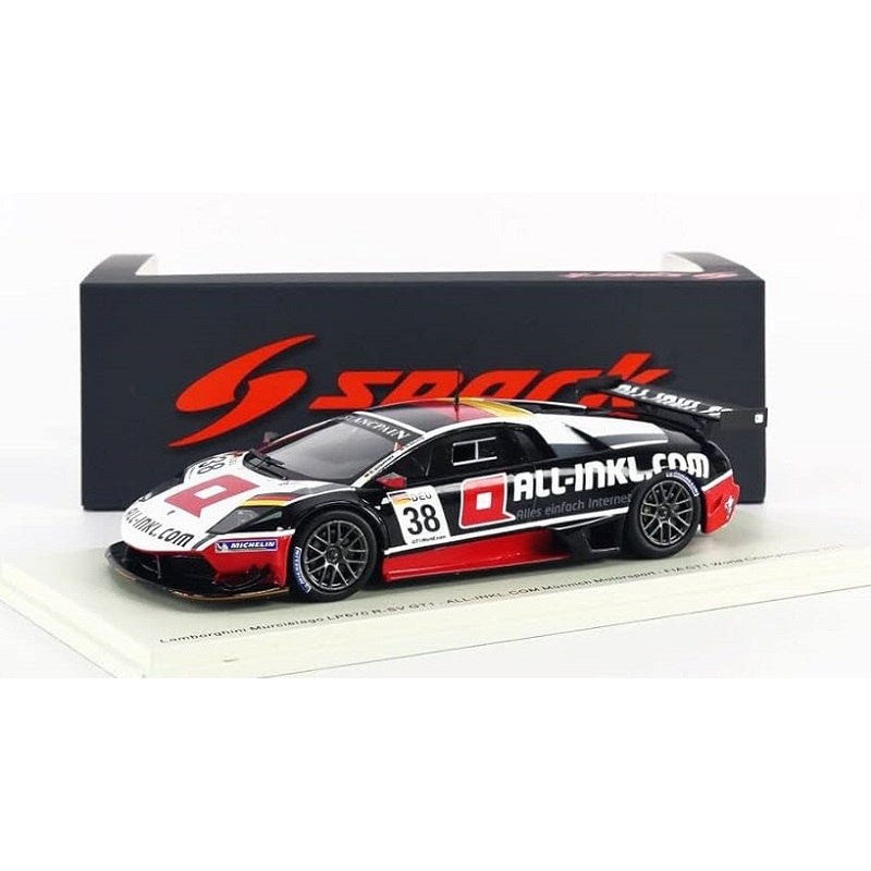Spark 1:43 Lambo Murcielago LP670 R-SV #38 2011 GT1 World C/ship