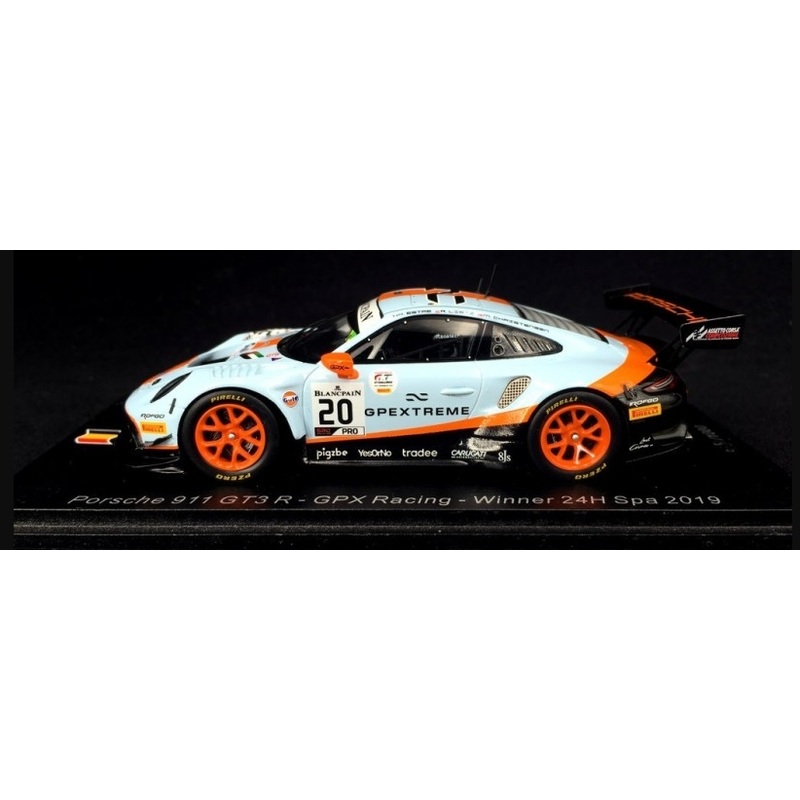 Spark 1:43 Porsche GT3R Spa 2019 Gulf