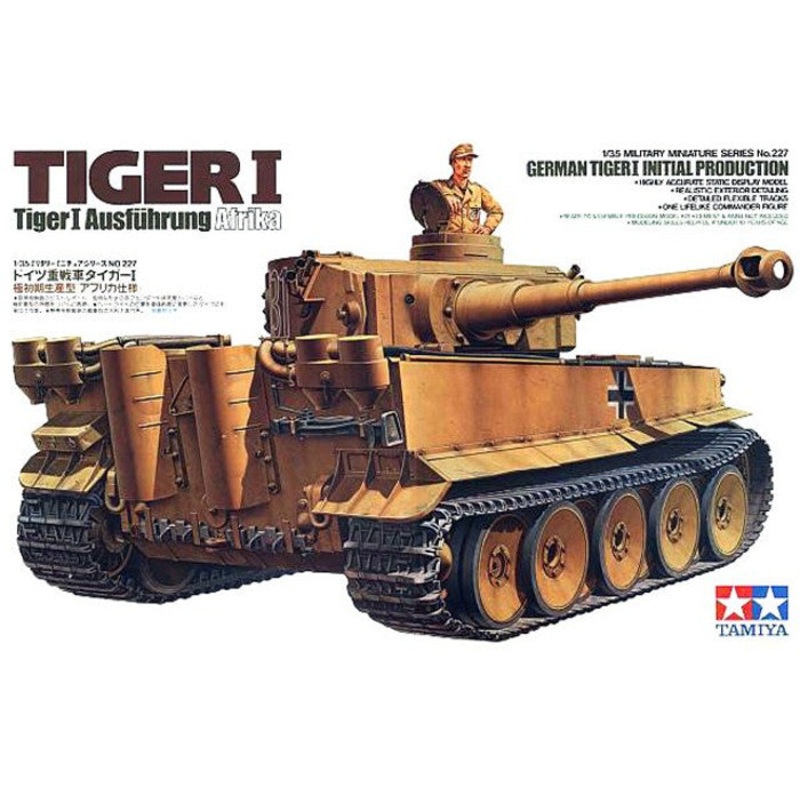 Tamiya 1:35 Tiger 1 Initial Production Ausfuhrung Afrika