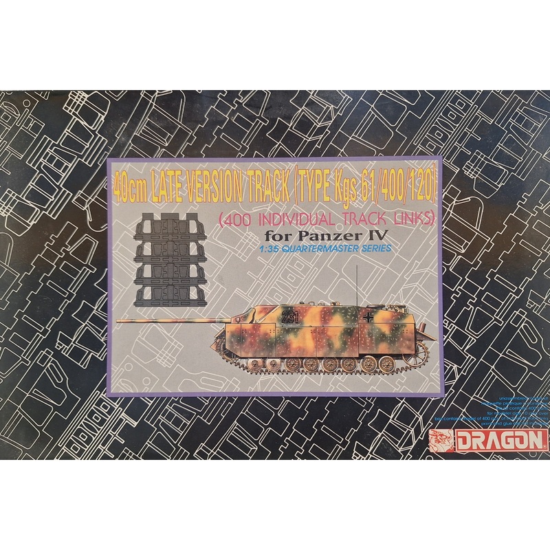 *Vintage* Dragon 1:35 40cm Late Version Track for Panzer IV