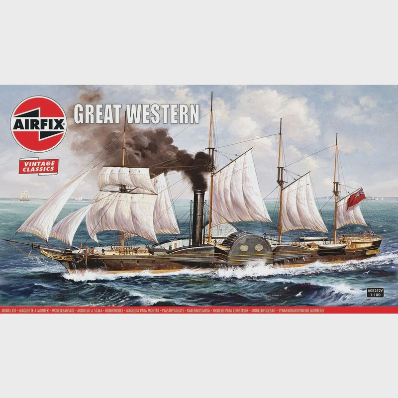 Airfix 1:180 Great Western Steam Ship