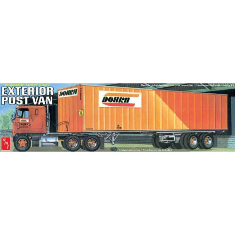 AMT 1:25 Fruehauf 40′ Exterior Post Trailer DOHRN