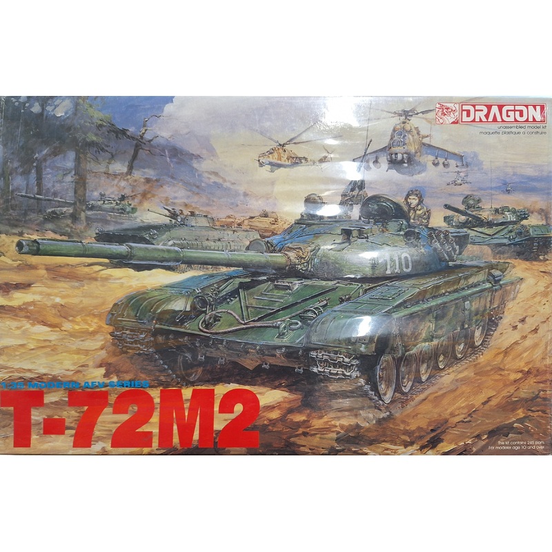 *Sealed, Vintage* Dragon 1:35 T-72M2