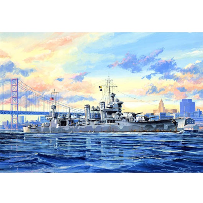 Trumpeter 1/700 USS Quincy CA-39 05748 Plastic Model Kit