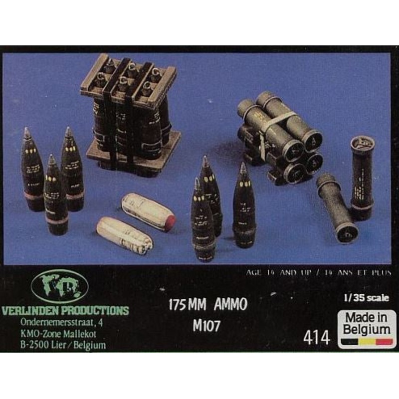 VP 1:35 M107 175mm Ammo Resin Set