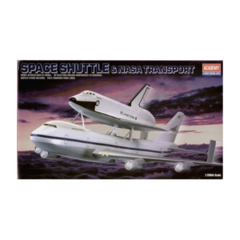 Academy 1/288 Shuttle & 747 Carrier Plastic Model Kit [12708]