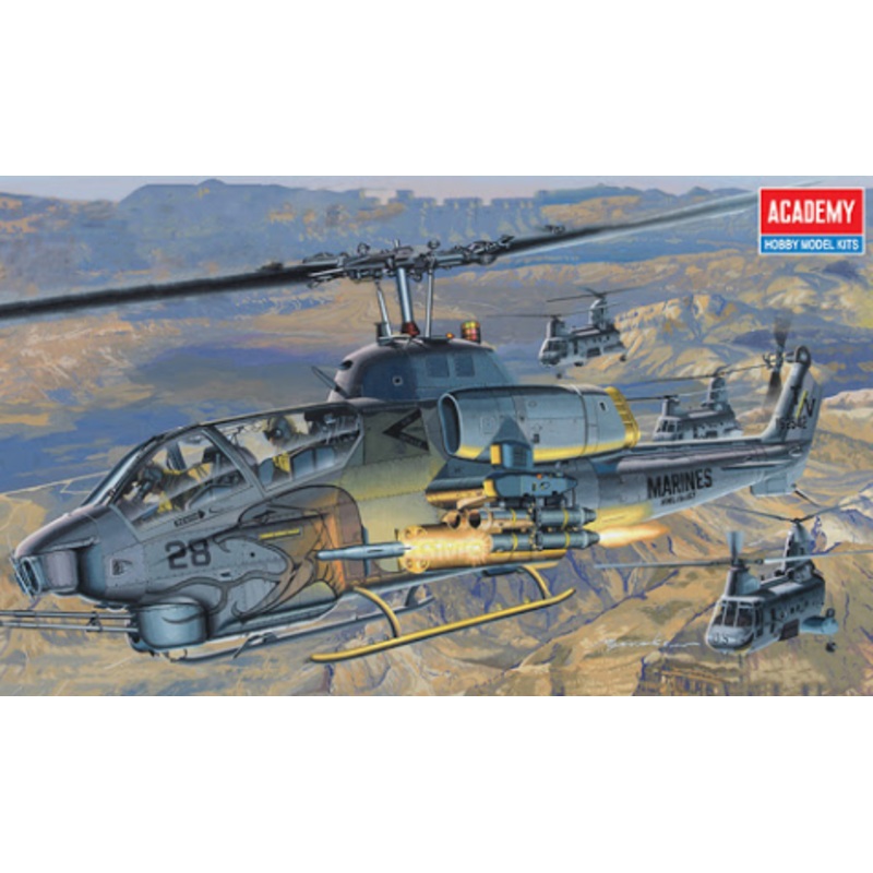 Academy 1/35 USMC AH-1W “NTS Update” Plastic Model Kit [12116]