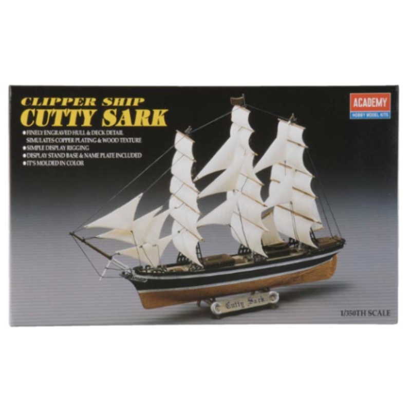 Academy 1/350 Cuttysark Plastic Model Kit [14110]