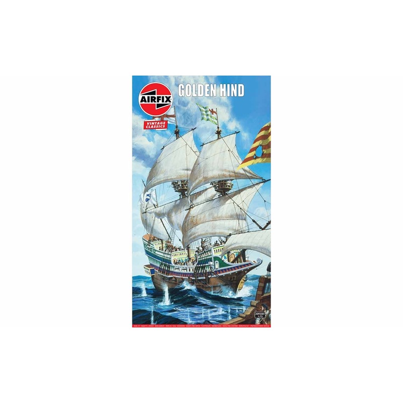 Airfix 1/172 Golden Hind Plastic Model Kit