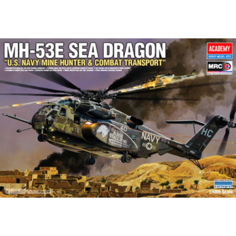 Academy 1/48 MH53E Sea DragonPlastic Model Kit
