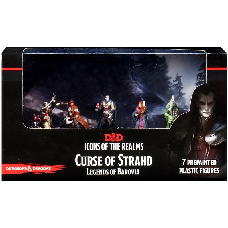 Icons of the Realms: Curse of Strahd Legends of Barovia (7 prepainted figures)
