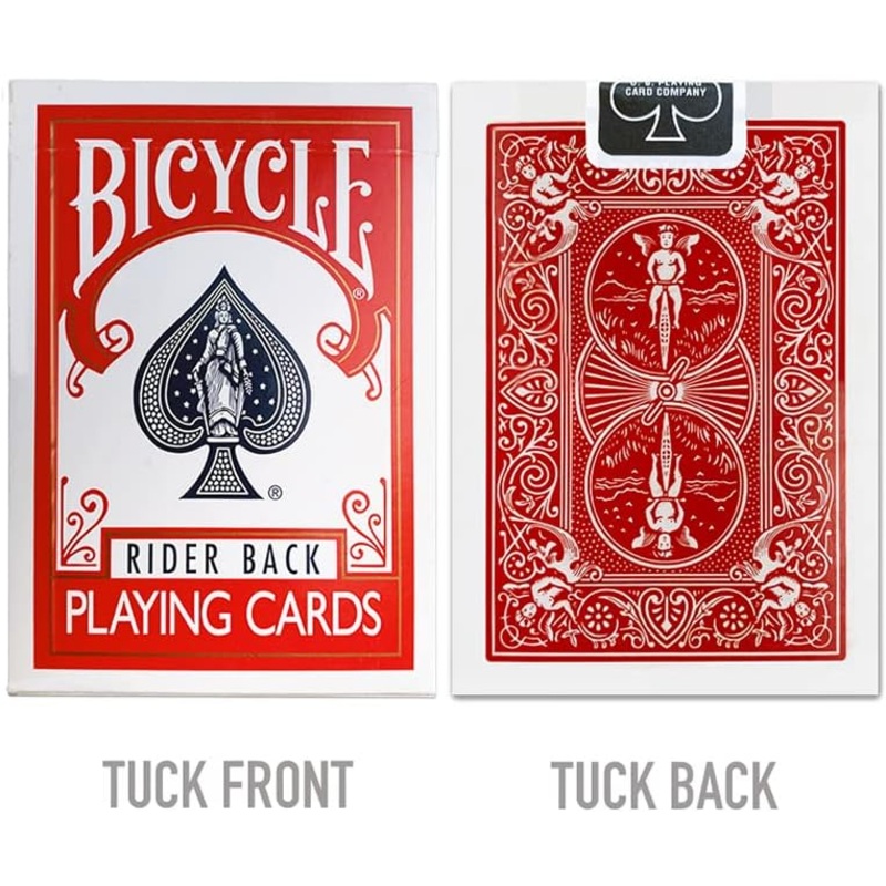 Bicycle Rider Back Playing Cards – Red Deck