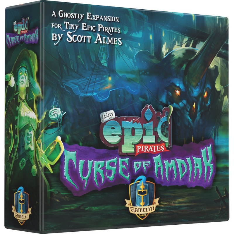 Tiny Epic:  Pirates Curse of Amdiak Expansion