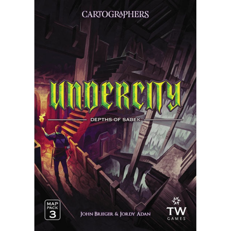 Cartographers: Heroes – Map Pack 3:  Undercity