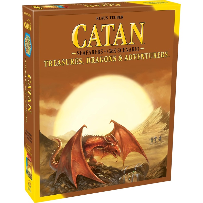 Catan – Seafarers + C&K Scenario -Treasures, Dragons & Adventures