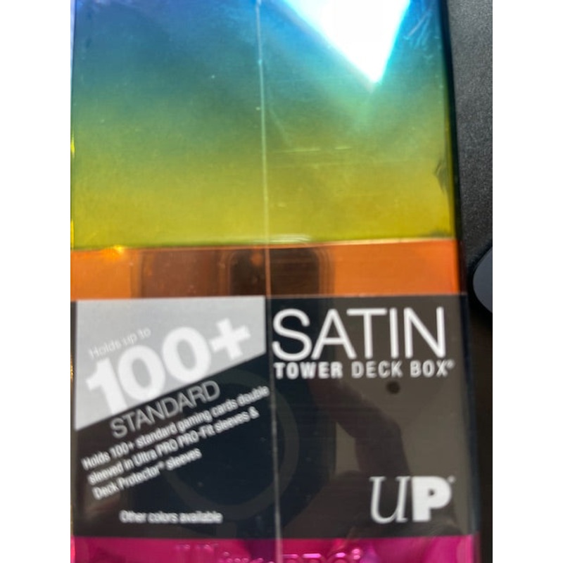 Ultra-Pro Satin Tower Deck Box – hi-gloss rainbow