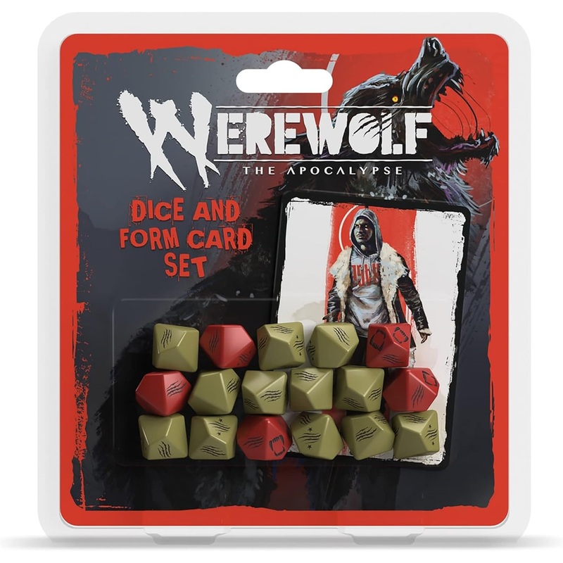 Werewolf – The Apocalypse – Dice and Form Card Set