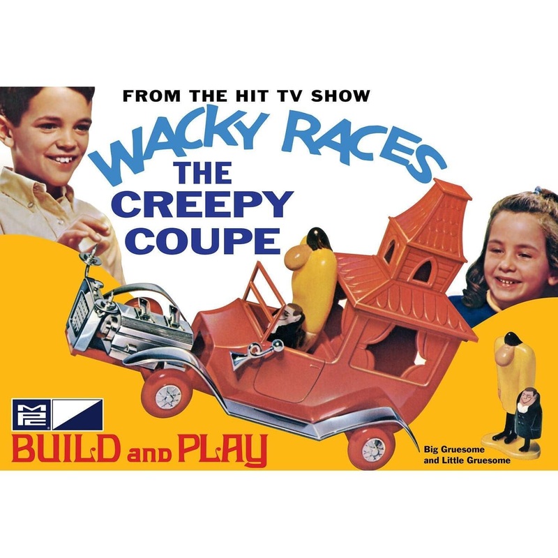 MPC 1/32 Wacky Races – Creepy Coupe  (SNAP) Plastic Model Kit