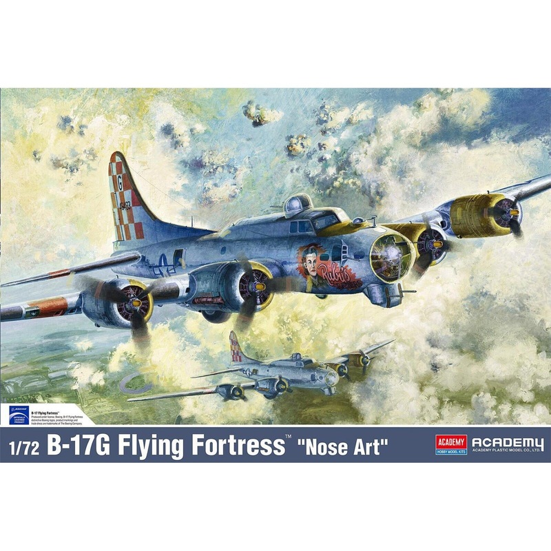 Academy 1/72 B-17G “NOSE ART” Plastic Model Kit