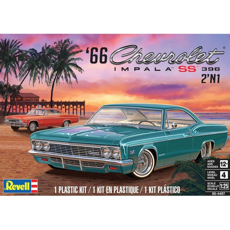 REVELL 1/25 ’66 Chevy Impala SS 396 2N1