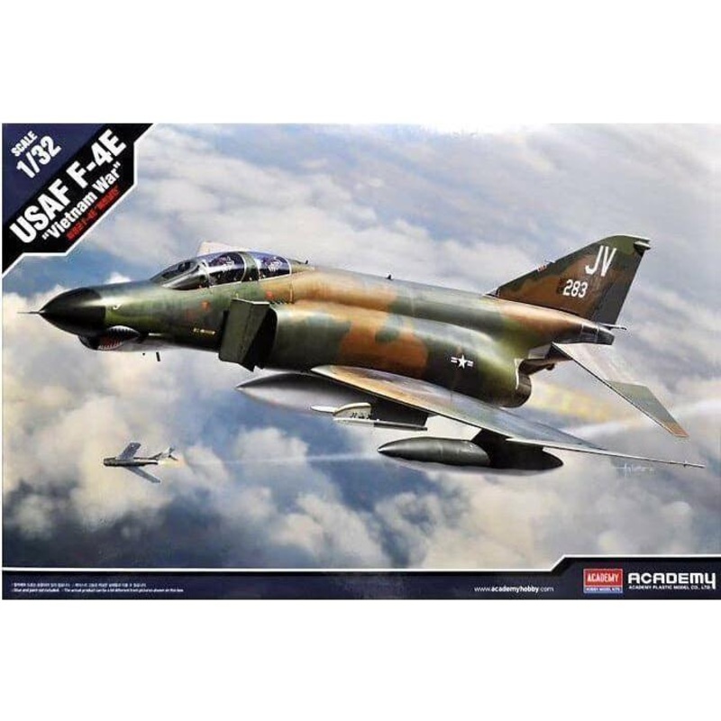 ACADEMY 1/32 USAF F-4E “Vietnam War” *Aust Decals*