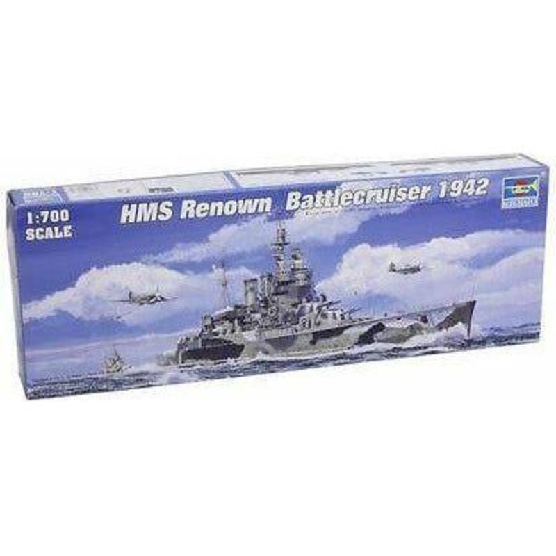 TRUMPETER 1/700 HMS Renown Battlecruiser 1942