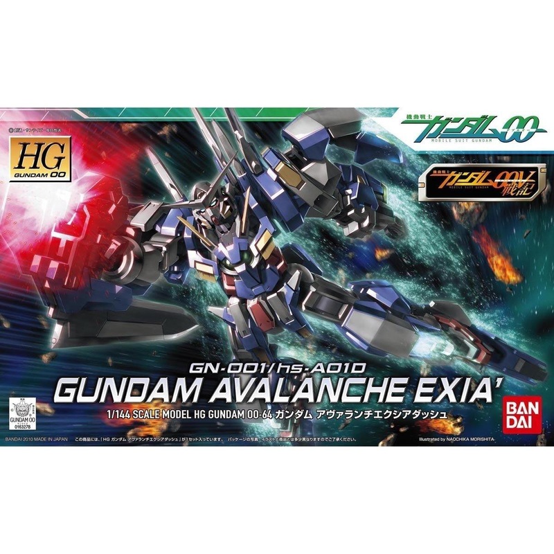 BANDAI 1/144 HG Gundam Avalanche Exia Dash