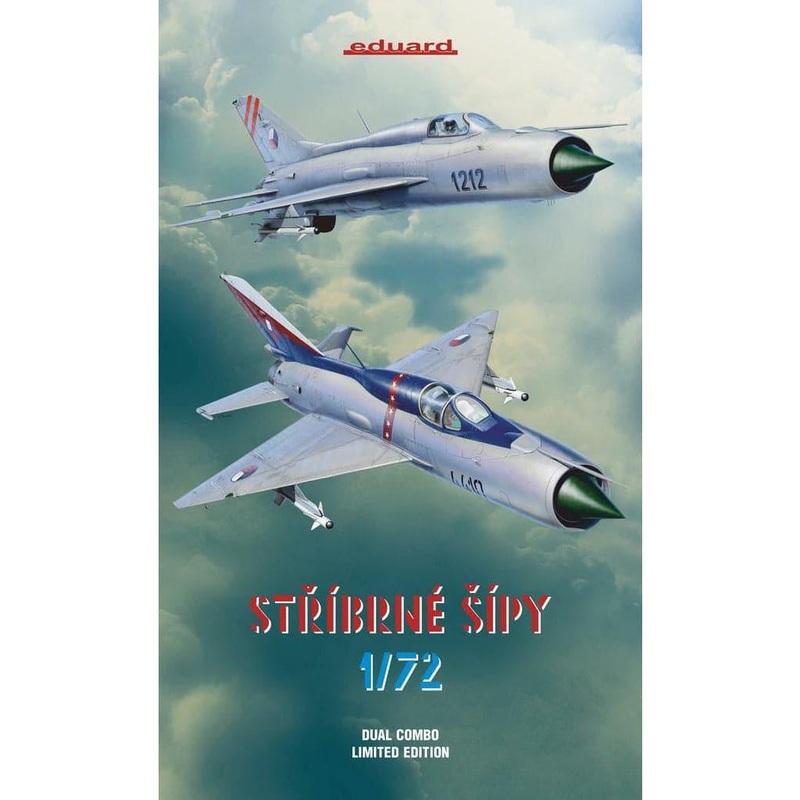 EDUARD 1/72 Strbrn py – MiG-21PF and PFM in Czechoslovak Air Force Dual Combo