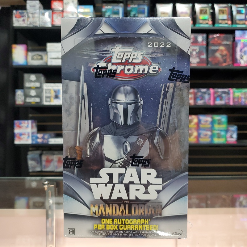2022 Topps Chrome Star Wars Mandalorian Beskar Box