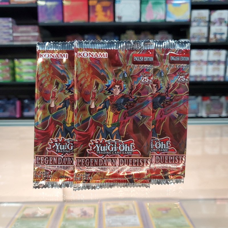 Yu-Gi-Oh! TCG: Legendary Duelists: Soulburning Volcano – Booster Pack (1st Edition)